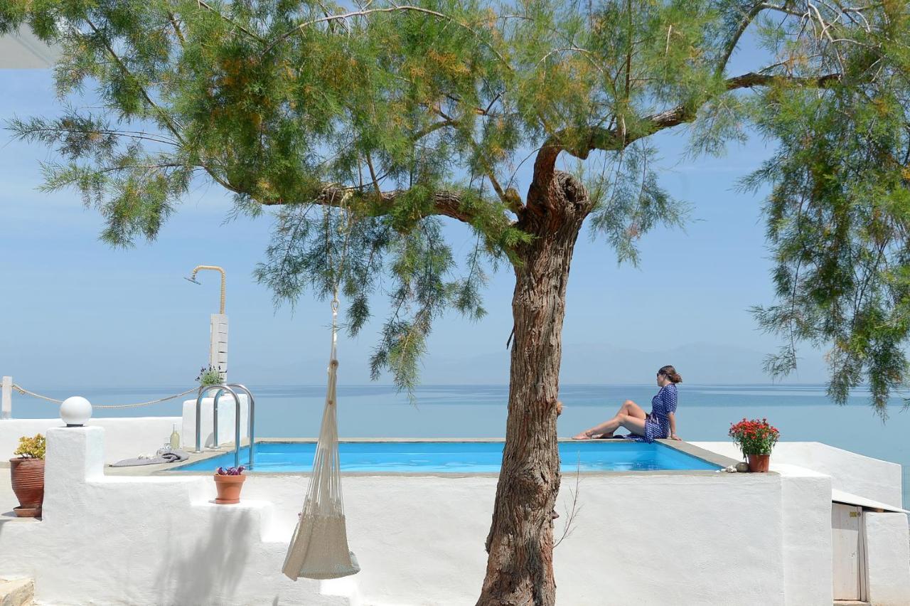 Antorina Beachfront Villas With Private Pools Kamari  Экстерьер фото
